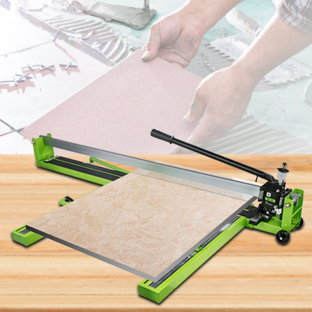 010392204713 - 47-Inch Steel Manual Tile Cutter with Laser Guide