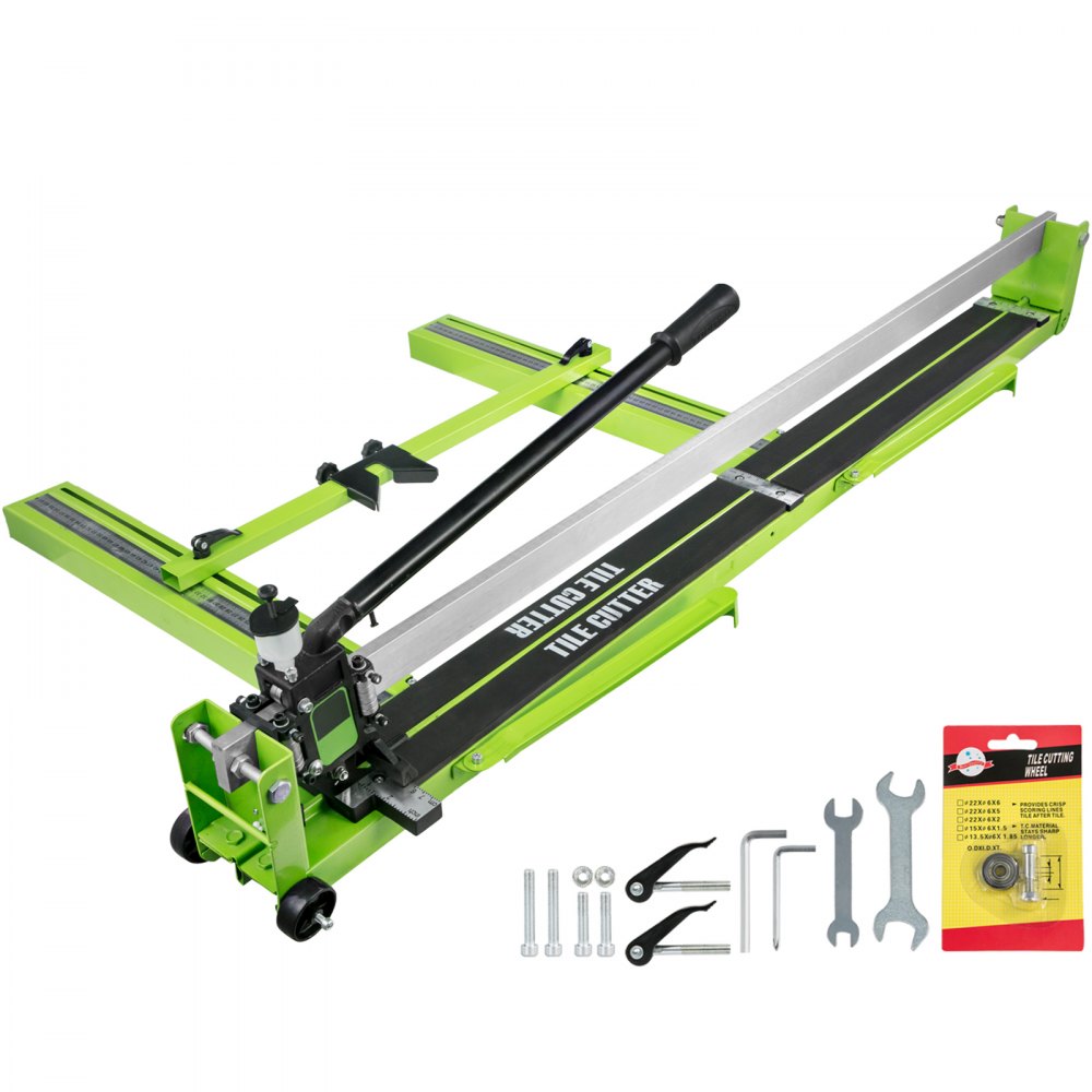 010392204713 - 47-Inch Steel Manual Tile Cutter with Laser Guide
