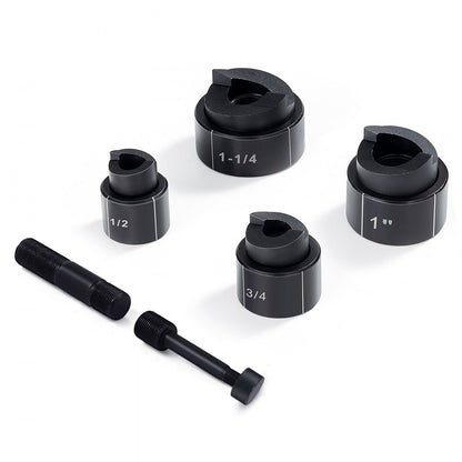 SYK-8T-15T - VEVOR 4-Dies Hydraulic Punch Driver Kit for Efficient Hole Making