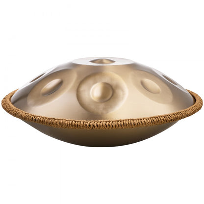 Golden-10 tone sound - 22-Inch D Minor Handpan Drum with 10 Tones