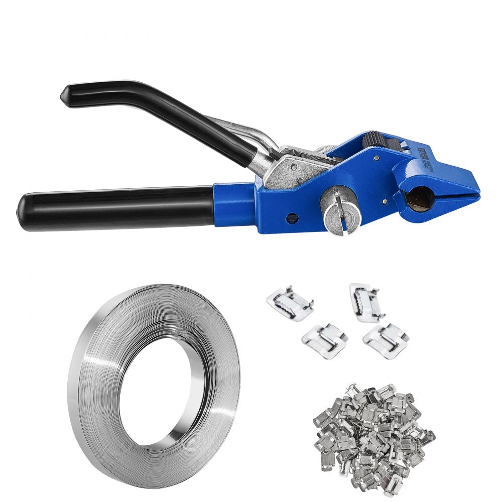 GD-5 - 100ft 304 Stainless Steel Strapping Kit with Tensioner Tool