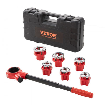 010276098676 - VEVOR 9SICR Ratchet Pipe Threader Kit for Accurate Threading