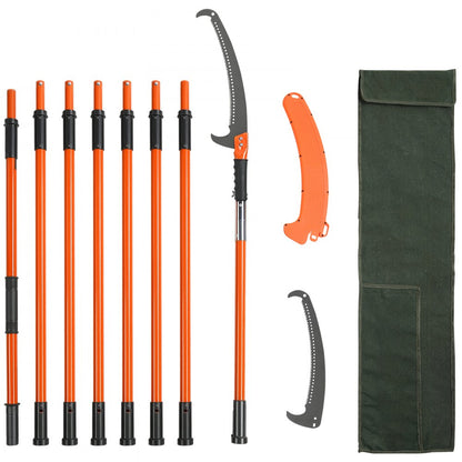 GZJ-8m8 - 7.3-27ft VEVOR Extendable Pole Saw with Steel Blade