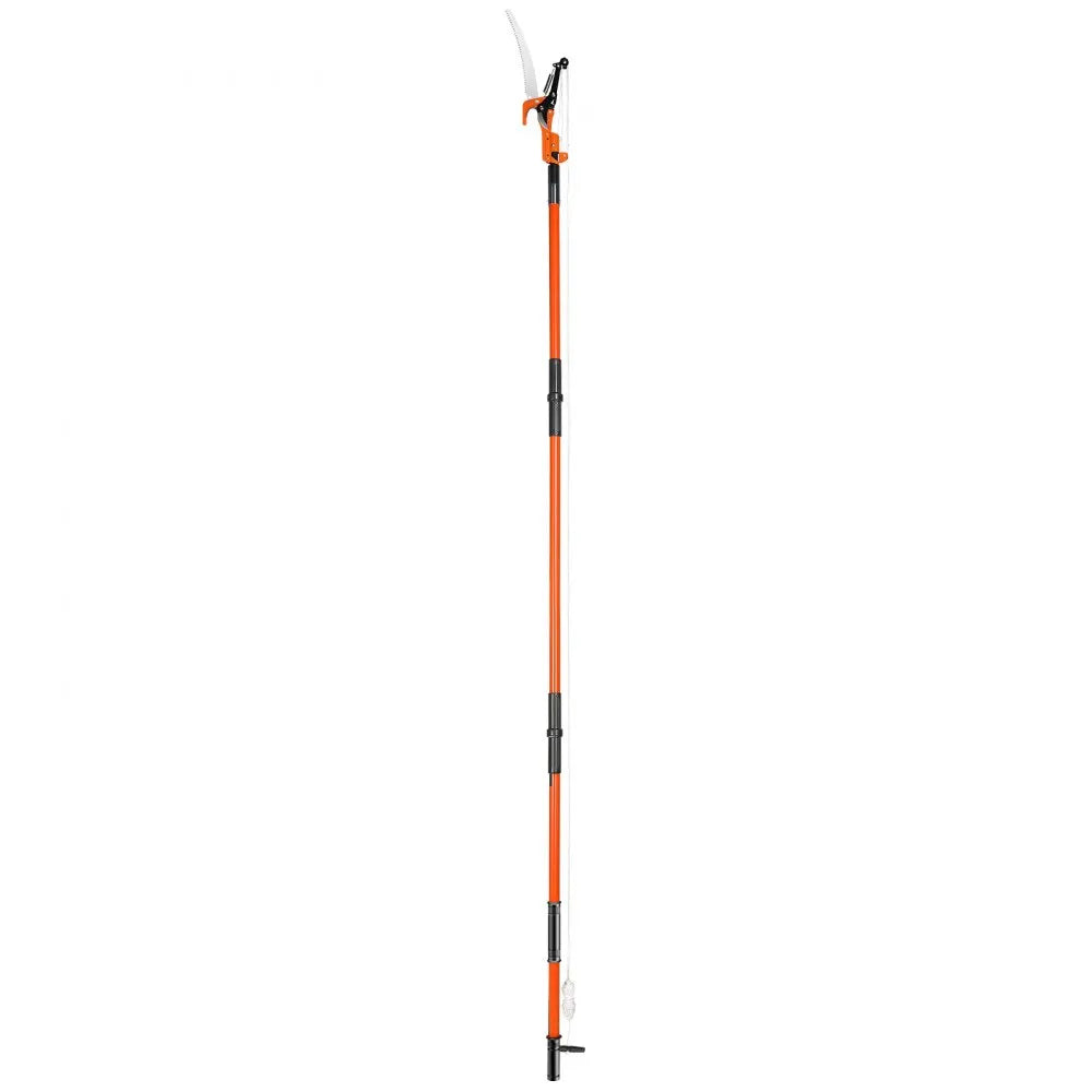 GZJDJZ-8m8 - 7.3 to 27 ft Extendable Manual Pole Saw for Pruning