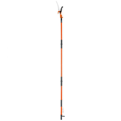 GZJDJZ-8m8 - 7.3 to 27 ft Extendable Manual Pole Saw for Pruning