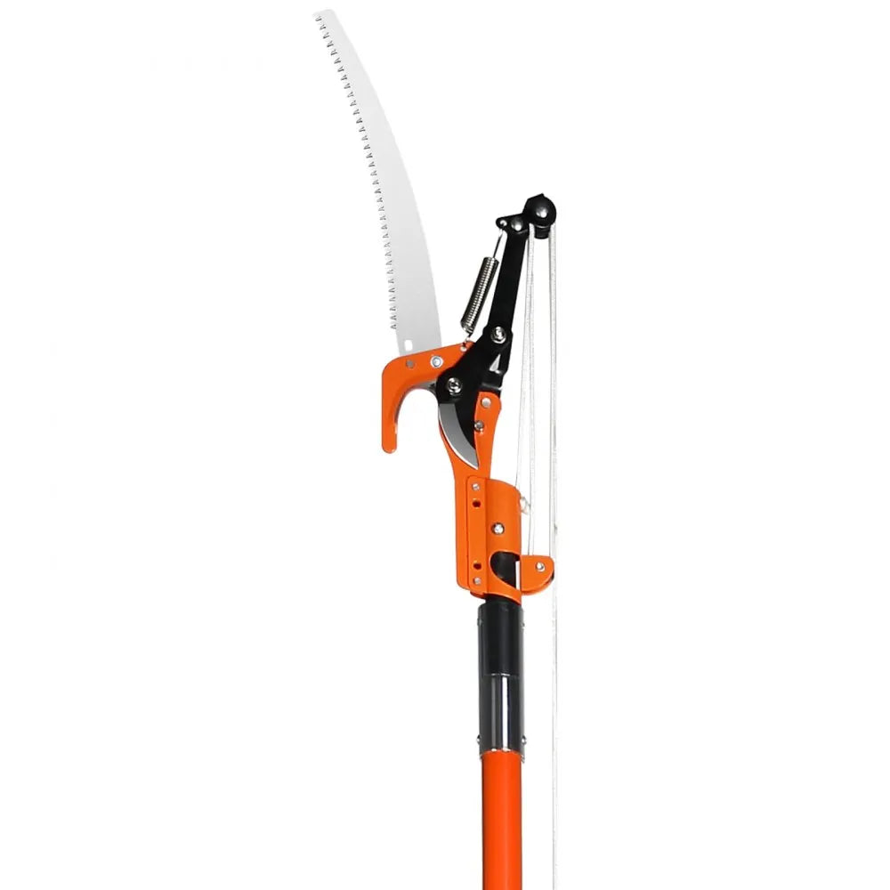 GZJDJZ-8m8 - 7.3 to 27 ft Extendable Manual Pole Saw for Pruning