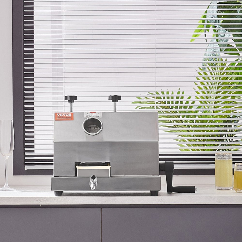 YF-SY80 - High Output Stainless Steel Sugar Cane Juicer with 2.4-Inch Inlet