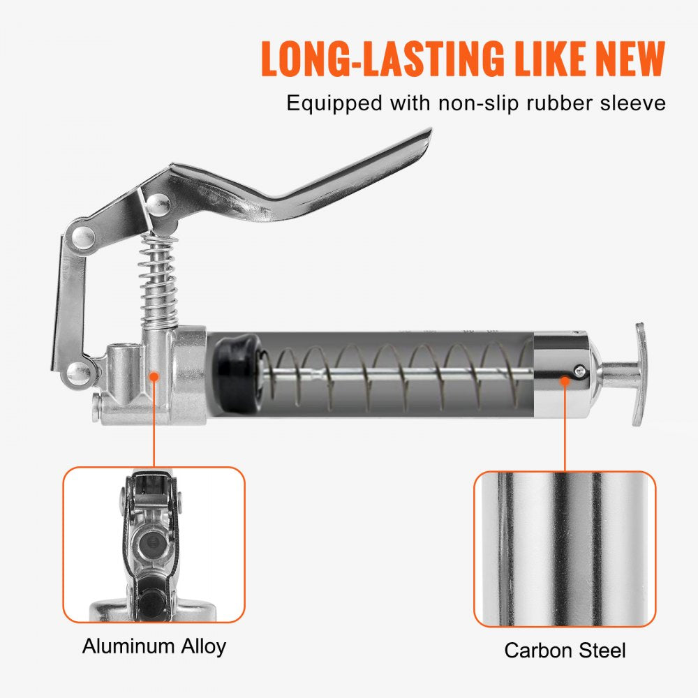 LD-868 - 3500 PSI Heavy-Duty Grease Gun for Industrial & Automotive Use