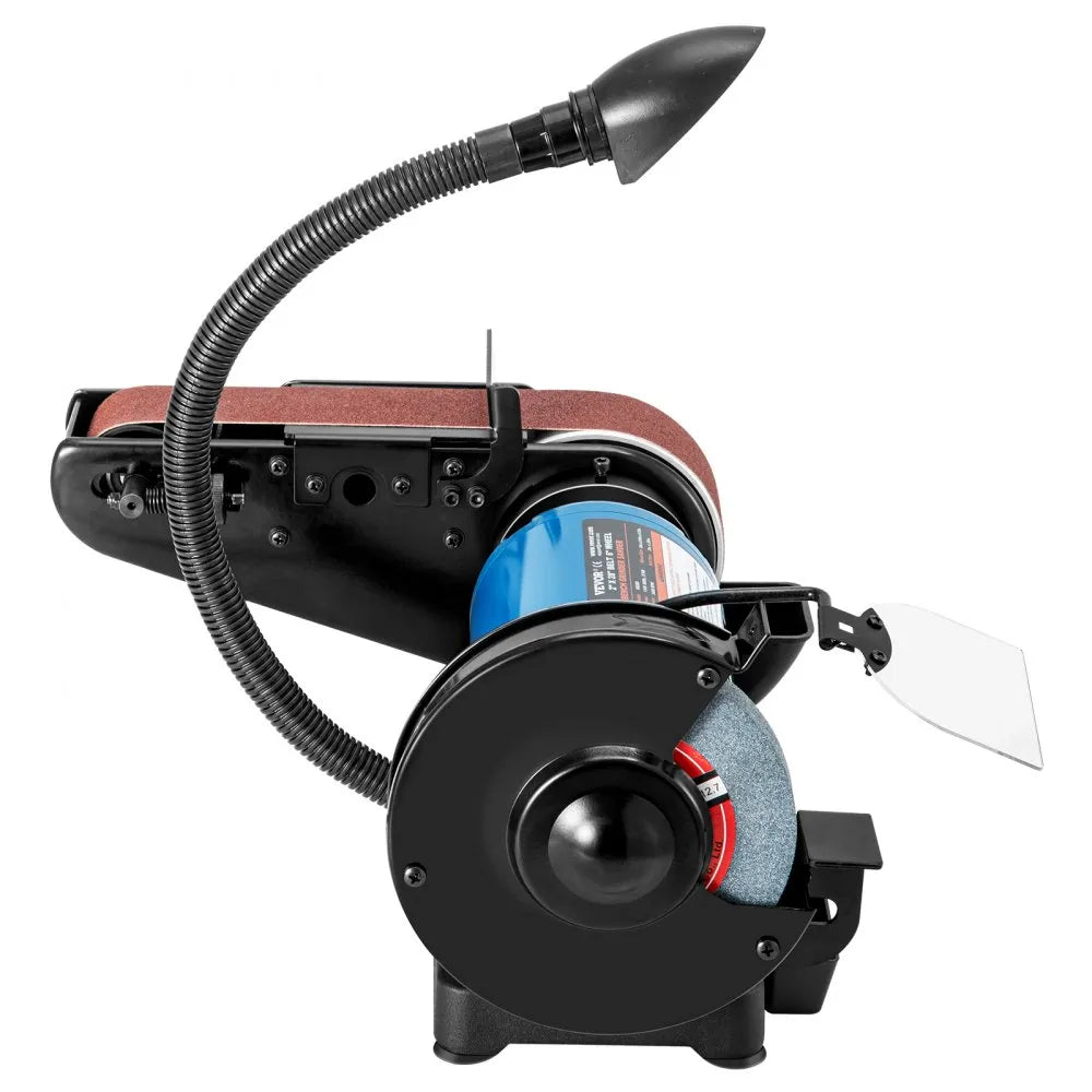 010234289472 - Heavy-Duty 6" Disc & 2" Belt Sander with Tilting Feature