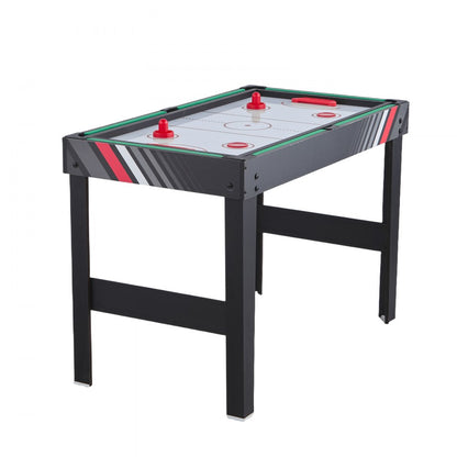 SUM-4824-4K - 48" 4-in-1 Game Table: Air Hockey, Foosball, Billiards & Tennis