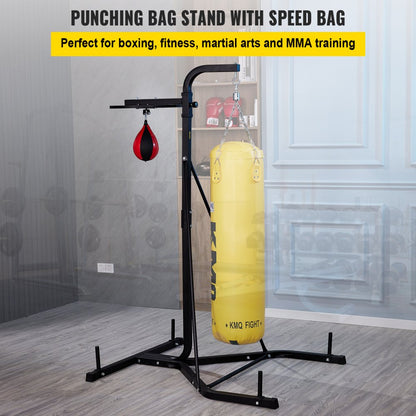 HRAT24A - Adjustable Heavy & Speed Bag Stand for Home Fitness