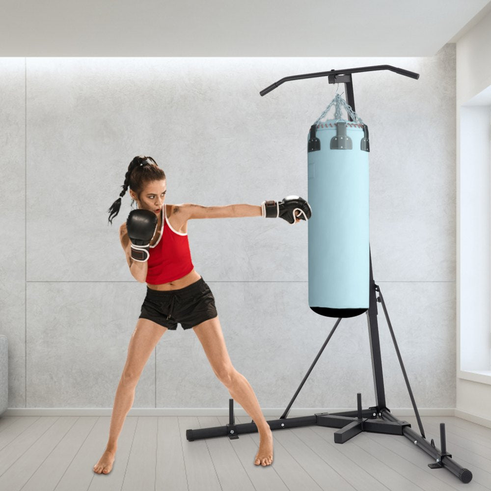 HRAT31A - Adjustable 2-in-1 Heavy Bag Stand for Fitness Training