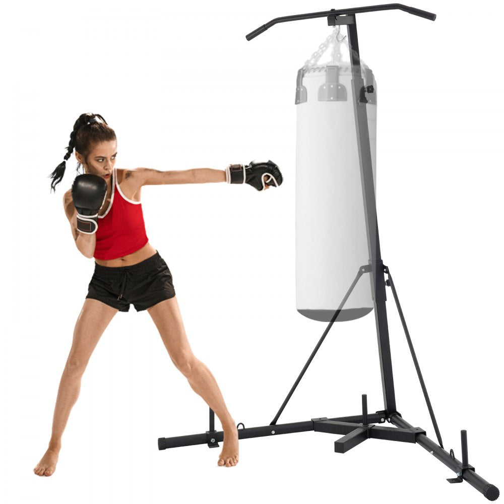 HRAT31A - Adjustable 2-in-1 Heavy Bag Stand for Fitness Training