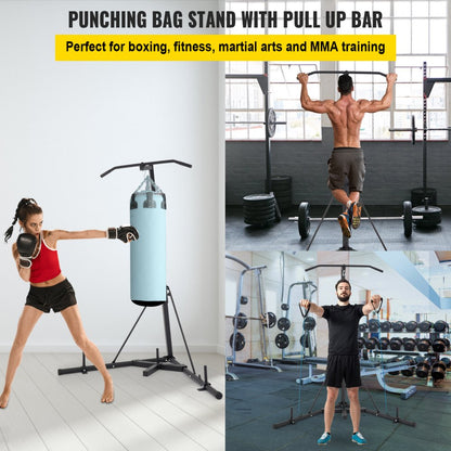 HRAT31A - Adjustable 2-in-1 Heavy Bag Stand for Fitness Training