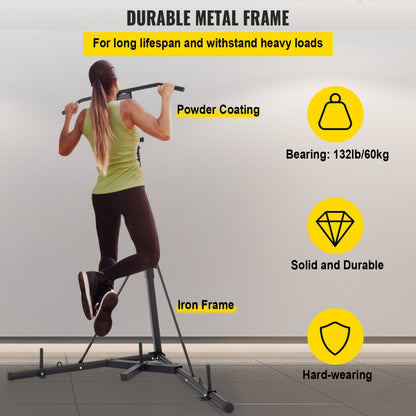 HRAT31A - Adjustable 2-in-1 Heavy Bag Stand for Fitness Training