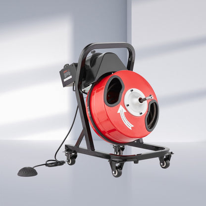 D1000 - 50FT VEVOR Electric Drain Cleaner with Durable Cable
