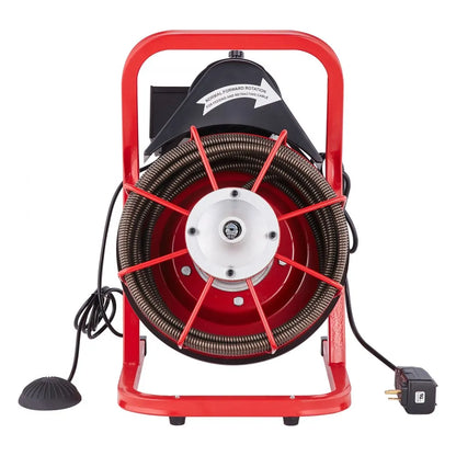D1000 - 50FT Electric Drain Cleaner with Interchangeable Cutters
