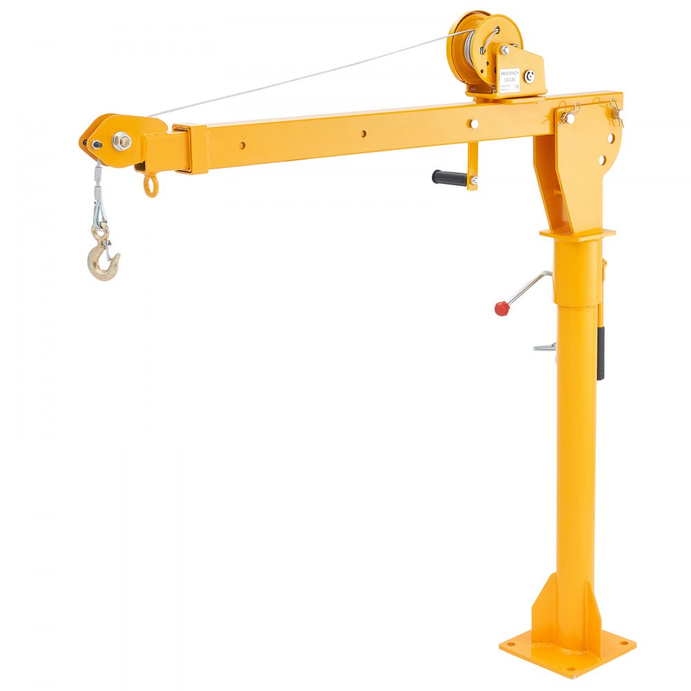 HXCZDJ-05 - Compact Pickup Truck Crane, 1100 lbs Lifting Capacity, Foldable Design