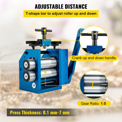 Double-slot Rolling Mill - Adjustable Cold Rolling Mill for Metal Texturing