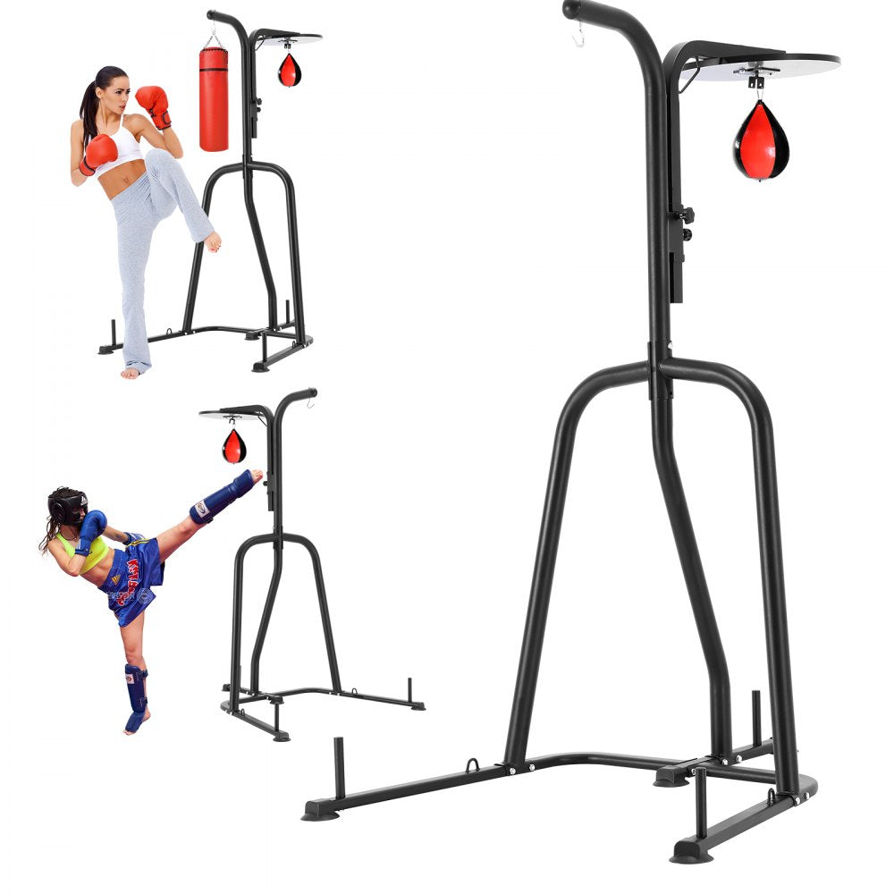 ssshksdj-c - Sturdy 2-in-1 Punching Bag Stand for Home Gym