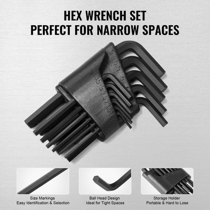 KL-17021 - 121-Piece Alloy Steel Mechanics Tool Set with Ratchets