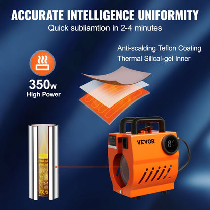 F110 - High-Quality Mug Heat Press for 11oz-15oz Cups, 410°F