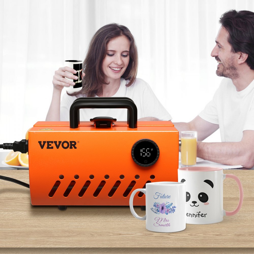 F320 - Versatile DIY Mug Heat Press for 11-30oz Ceramics