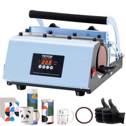 WBFCHP30OZ - Portable 11-30oz VEVOR Cup Heat Press, Quick Sublimation