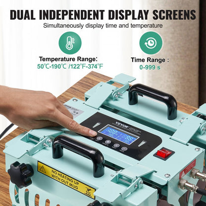 TLK2730OZ-2S - Dual-Station Heat Press for 11-30 oz Tumblers & Mugs