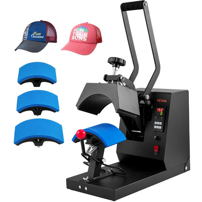 TLM2310-4S - 8.5"x4" VEVOR Hat Press for Custom Designs