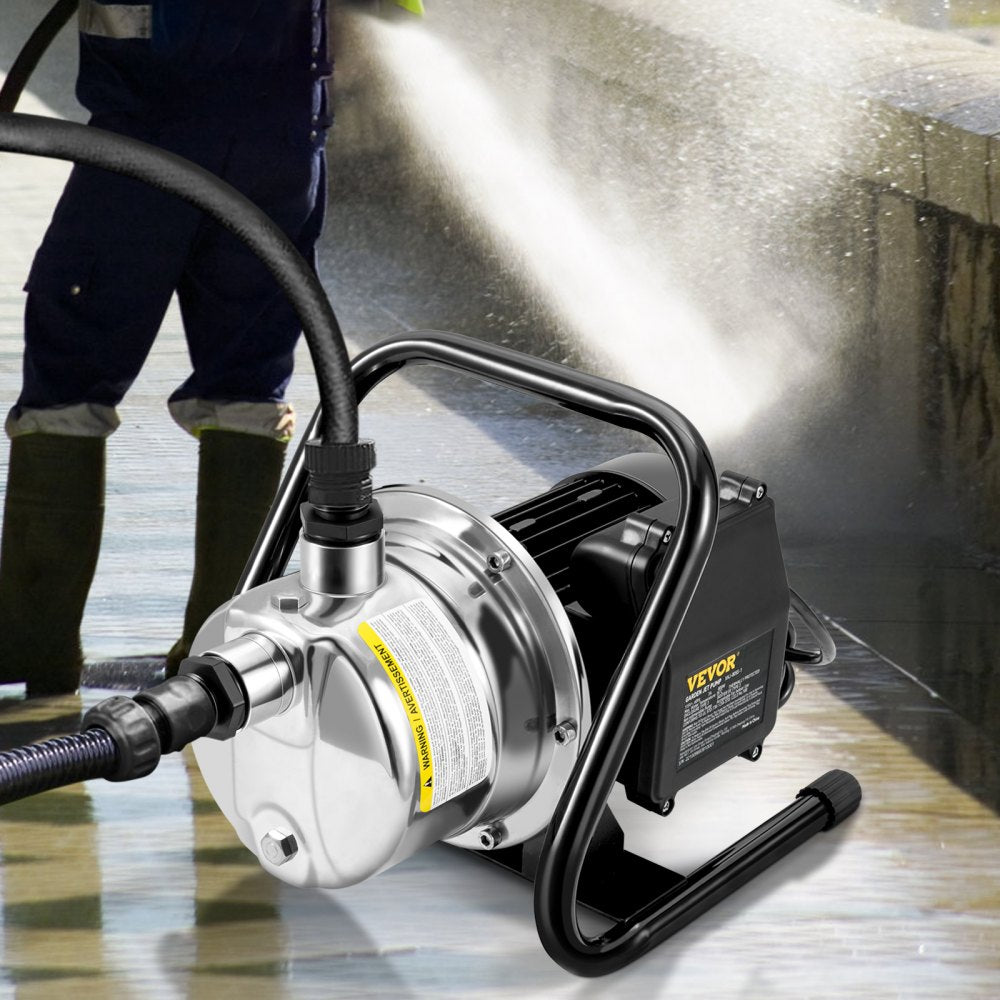 XKJ-1105S - 1.5HP Shallow Well Pump with 1200GPH Flow Rate