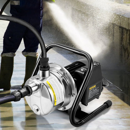 XKJ-1105S - 1.5HP Shallow Well Pump with 1200GPH Flow Rate