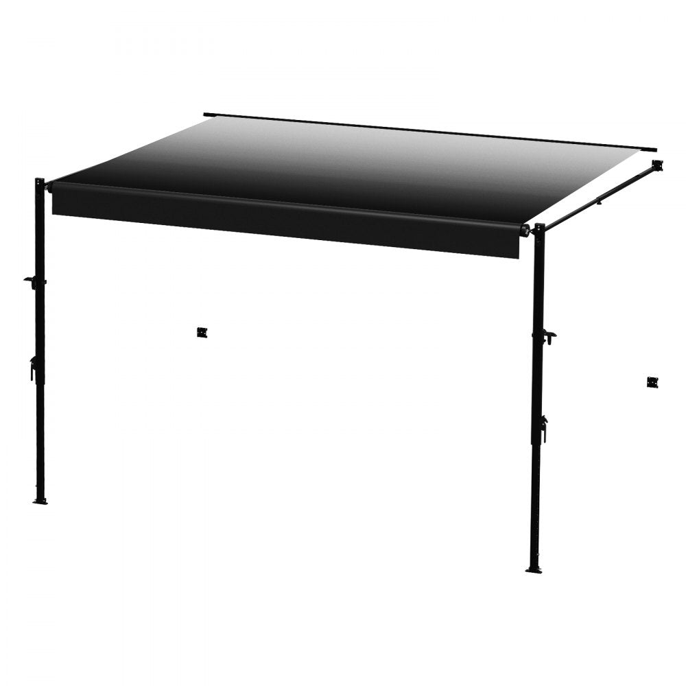 B1 - 16' x 7.7' Durable RV Awning with Reinforced PVC Frame