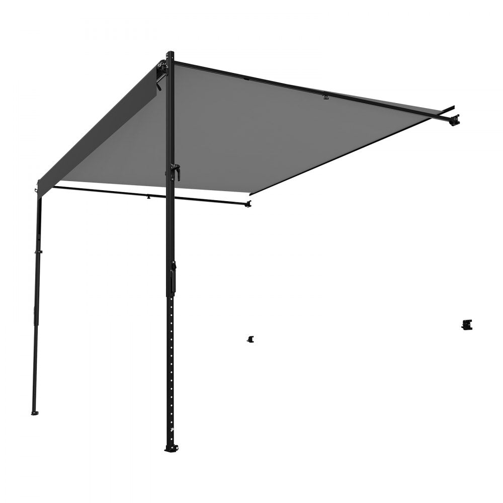 B1 - 16' x 7.7' Durable RV Awning with Reinforced PVC Frame