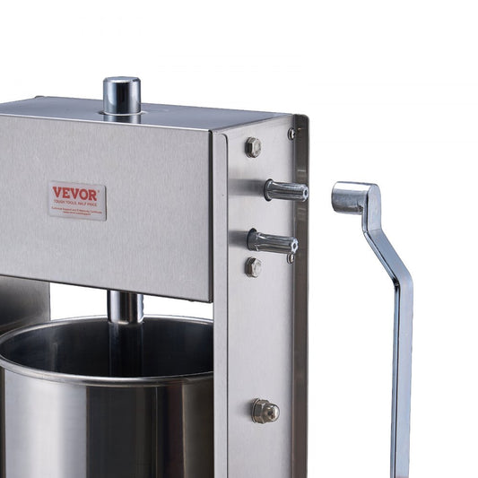 XZ-10L - 10L Stainless Steel Manual Sausage Stuffer for High Volume Production