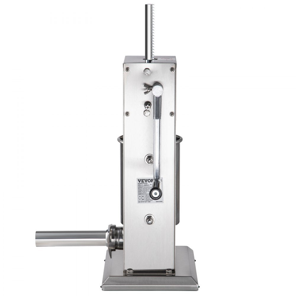 XZ-3 - 3L Stainless Steel Sausage Stuffer with Air Release System