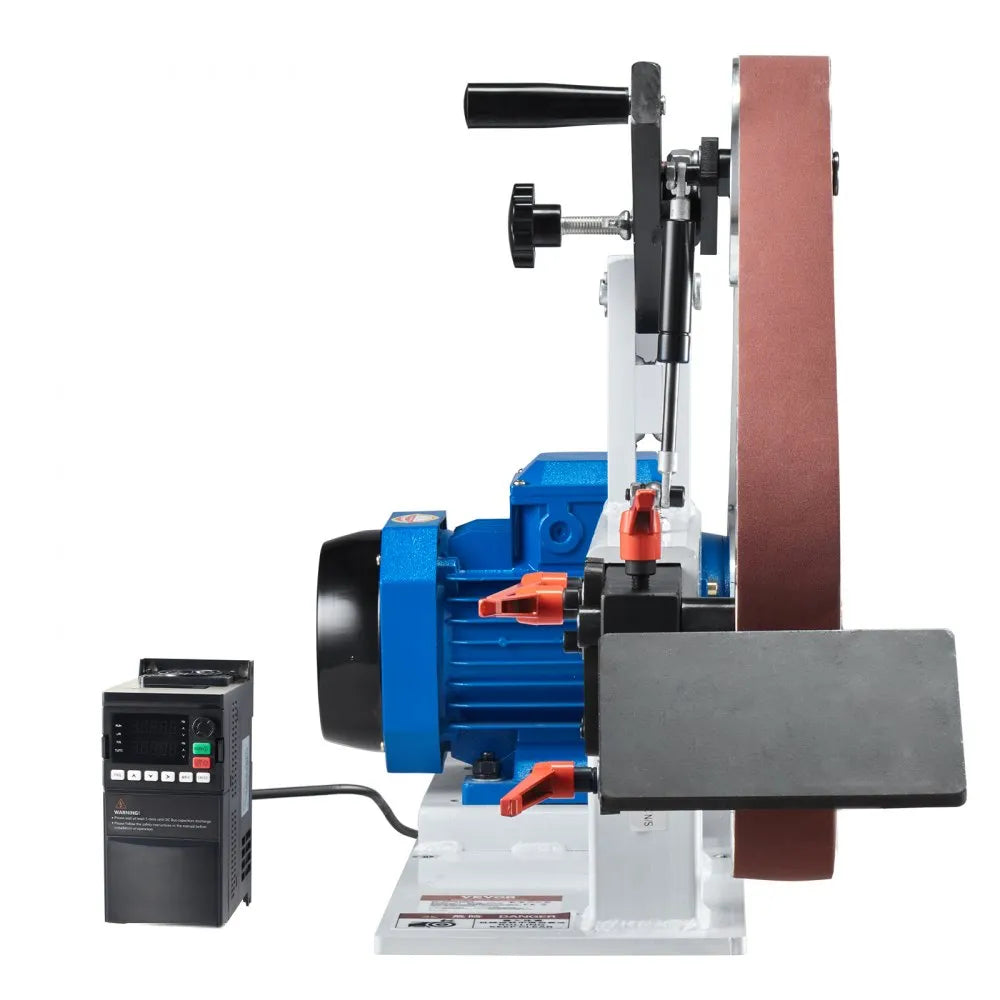 JLD10-5 - 72-Inch VEVOR Belt Grinder with Variable Speed Control