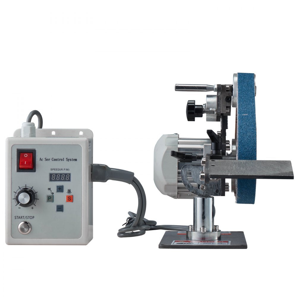 JLD10-8 - 550W Variable Speed Belt Grinder for Precision Metalworking