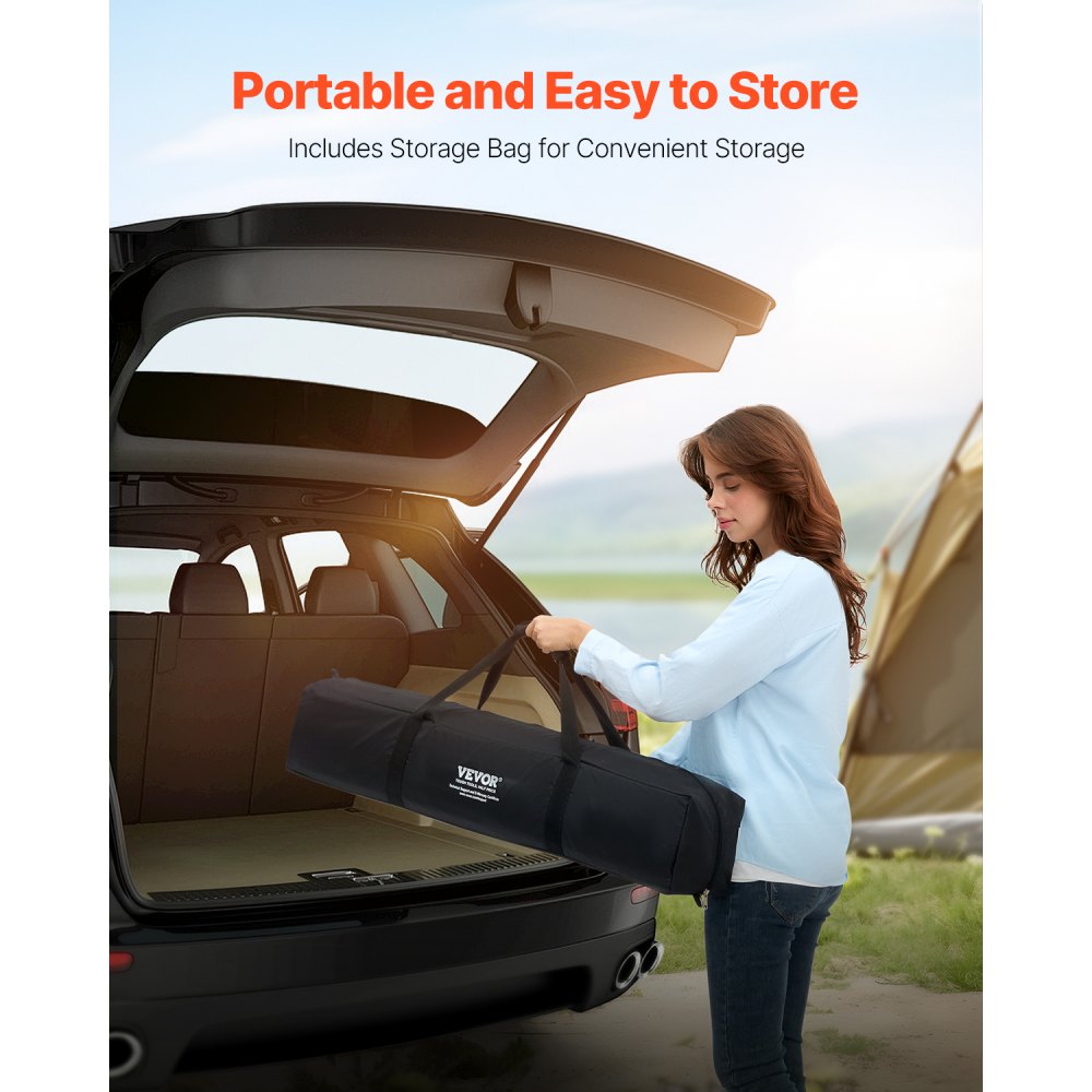 BF001 - Durable 1-Person Air Mattress with Quick Inflate Pump