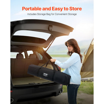 BF001 - Durable 1-Person Air Mattress with Quick Inflate Pump