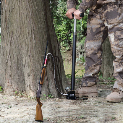 DQT-4JH - Durable Stainless Steel Hand Pump, 4500 PSI for Air Filling