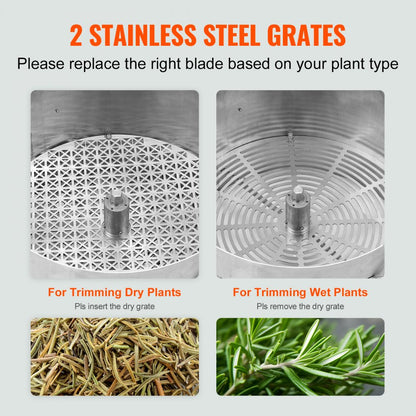 TM16-S-W - 16" Stainless Steel Manual Bud Trimmer for Efficient Plant Harvesting