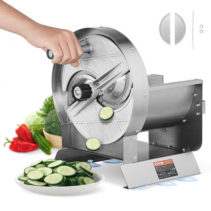 SL-02 - Stainless Steel Adjustable Vegetable Slicer with Suction Grip