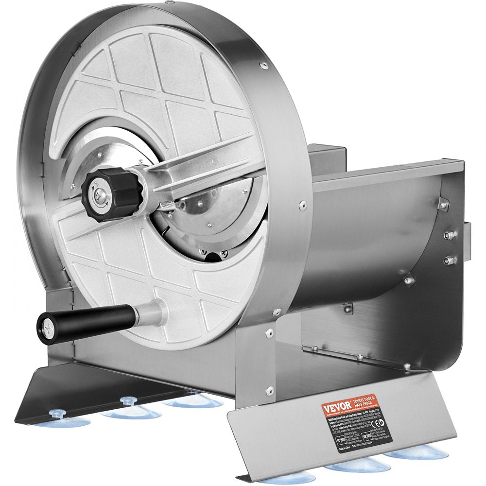 SL-02 - Stainless Steel Adjustable Vegetable Slicer with Suction Grip