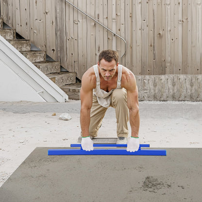 XSJ-2024-07 - Lightweight 48 in Concrete Screed with Leveling Bubble