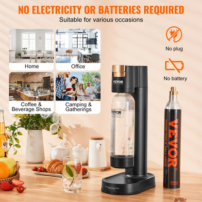 HR-192 - Quick Carbonation Sparkling Water Maker for Home Use