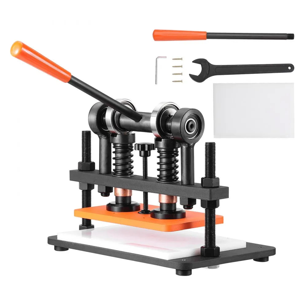 PGYHJ2615 - VEVOR Heavy-Duty Leather Cutter, 10.2"x5.9", Adjustable 0.47" Stroke