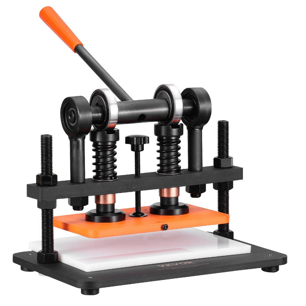 PGYHJ2615 - VEVOR Heavy-Duty Leather Cutter, 10.2"x5.9", Adjustable 0.47" Stroke