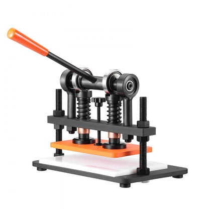 PGYHJ2615 - VEVOR Heavy-Duty Leather Cutter, 10.2"x5.9", Adjustable 0.47" Stroke