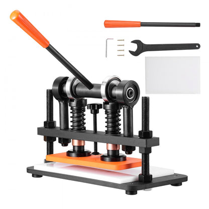 PGYHJ2612 - Heavy-Duty Leather Cutting Machine, 10.2" x 4.7", Adjustable Stroke